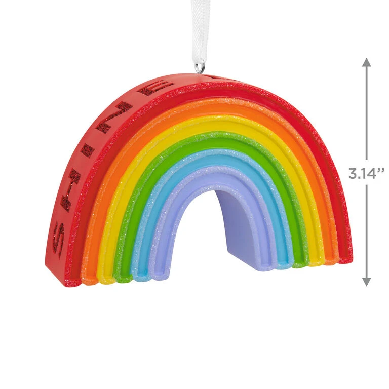 Signature Rainbow Hallmark Ornament 5 Signature Rainbow Hallmark Ornament - Image 3