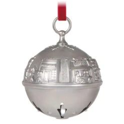 Hallmark Ring In The Season Metal Bell Ornament -Ornament Shop Silver Jingle Bell Keepsake Ornament 2699QXR8139 06