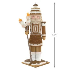 Hallmark Noble Nutcrackers Sir S'more Special Edition Ornament -Ornament Shop Smores Nutcracker Keepsake Ornament 2699QXE3329 03