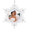 Hallmark Sparkling Snowflake Photo Personalized Metal Ornament -Ornament Shop Snowflake Photo Personalized Keepsake Ornament 2499QHE2012B2 01