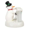 Hallmark Sing-Along Showman Snowman Musical Ornament -Ornament Shop Snowman at Piano Musical Keepsake Ornament 2099QGO2637 01
