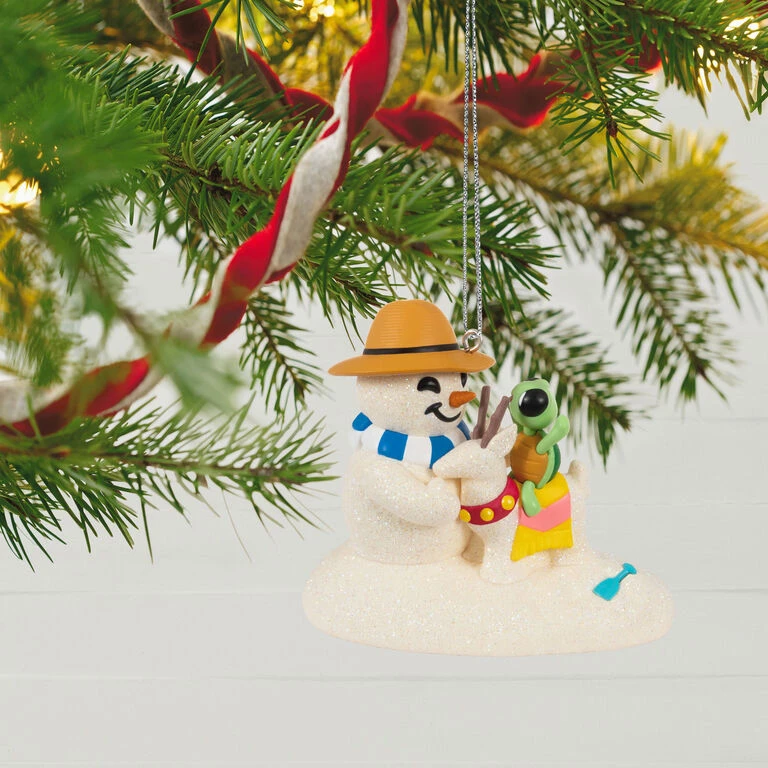 Hallmark Sandal The Snowman Ornament 4 Hallmark Sandal The Snowman Ornament - Image 2