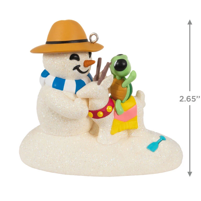 Hallmark Sandal The Snowman Ornament 5 Hallmark Sandal The Snowman Ornament - Image 3
