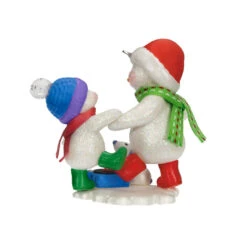 Hallmark Making Memories Dancing To The Beat Ornament -Ornament Shop Snowmen Dancing Keepsake Ornament 1799QXR8059 06