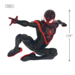 Hallmark Mini Marvel Spider-Man And Miles Morales Ornaments, Set Of 2 -Ornament Shop Spiderman Miles Morales Keepsake Ornaments 1999QXM9337 05