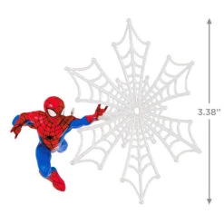Hallmark Marvel Spider-Man Spidey Spins A Snowflake Ornament 10 Hallmark Marvel Spider-Man Spidey Spins A Snowflake Ornament -Ornament Shop Spiderman Snowflake Keepsake Ornament 1999QXI7467 03