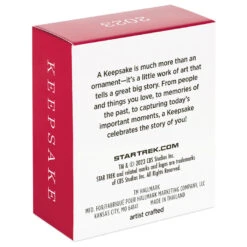 Hallmark Mini Star Trek™ U.S.S. Enterprise NCC-1701 Ornament, 0.035" -Ornament Shop Star Trek USS Enterprise Keepsake Ornament 1099QXM9327 05