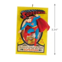 Hallmark DC™ 85th Anniversary Superman™ Ornament -Ornament Shop Superman Comic Book Keepsake Ornament 1999QXI6109 03