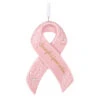 Hallmark Strength Within Pink Ribbon Porcelain Ornament Benefiting Susan G. Komen® -Ornament Shop Susan G Komen Pink Ribbon Keepsake Ornament 1999QXI7427 01