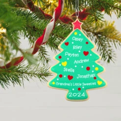 Hallmark Sweet Memories Cookie Tree Personalized Ornament 7 Hallmark Sweet Memories Cookie Tree Personalized Ornament -Ornament Shop Sweet Memories Cookie Tree Personalized Keepsake Ornament 2499QHE2005B1 02