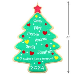 Hallmark Sweet Memories Cookie Tree Personalized Ornament 8 Hallmark Sweet Memories Cookie Tree Personalized Ornament -Ornament Shop Sweet Memories Cookie Tree Personalized Keepsake Ornament 2499QHE2005B1 03