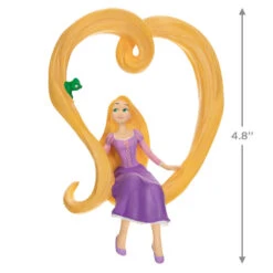 Hallmark Disney Tangled Rapunzel's Heart Of Gold Ornament -Ornament Shop Tangled Rapunzel and Pascal Keepsake Ornament 1899QXD6557 03