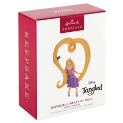 Hallmark Disney Tangled Rapunzel's Heart Of Gold Ornament -Ornament Shop Tangled Rapunzel and Pascal Keepsake Ornament 1899QXD6557 04