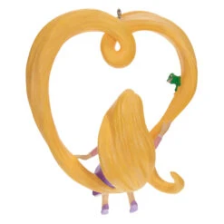 Hallmark Disney Tangled Rapunzel's Heart Of Gold Ornament -Ornament Shop Tangled Rapunzel and Pascal Keepsake Ornament 1899QXD6557 06