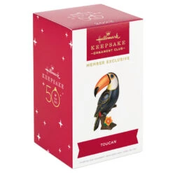 Hallmark Toucan 2023 Exclusive Ornament -Ornament Shop Toucan Bird Keepsake Ornament 1799QXC5620 04