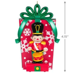 Hallmark Toy Soldier Musical Ornament With Motion 10 Hallmark Toy Soldier Musical Ornament With Motion -Ornament Shop Toy Soldier With Drum Keepsake Ornament 2999QXT4109 03