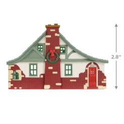 Hallmark Nostalgic Houses And Shops Traditional Tudor 2023 Ornament -Ornament Shop Tudor House Keepsake Ornament 2399QXR8129 03