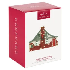 Hallmark Nostalgic Houses And Shops Traditional Tudor 2023 Ornament -Ornament Shop Tudor House Keepsake Ornament 2399QXR8129 04