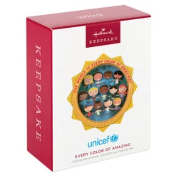 Hallmark UNICEF Every Color Of Amazing Papercraft Ornament 11 Hallmark UNICEF Every Color Of Amazing Papercraft Ornament -Ornament Shop UNICEF Children of World Keepsake Ornament 1999QXI7497 04