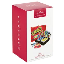 Hallmark Mattel UNO™ Family Game Night® Ornament 11 Hallmark Mattel UNO™ Family Game Night® Ornament -Ornament Shop UNO Game Keepsake Ornament 1899QXR8249 04