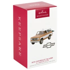 Hallmark All-American Trucks 1973 Chevrolet® Blazer® 2023 Metal Ornament -Ornament Shop Vintage Chevy Blazer Truck Keepsake Ornament 2199QXR8159 04