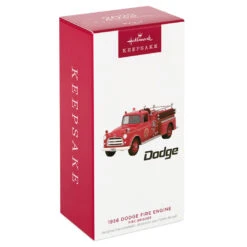 Hallmark Fire Brigade 1956 Dodge Fire Engine 2023 Ornament With Light -Ornament Shop Vintage Fire Truck Keepsake Ornament 2799QXR8167 04