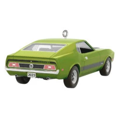 Hallmark Classic American Cars 1973 Ford Mustang Mach 1 2023 Metal Ornament -Ornament Shop Vintage Ford Mustang Car Keepsake Ornament 2199QXR8157 06