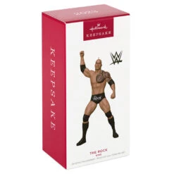 Hallmark WWE The Rock Ornament -Ornament Shop WWE Dwayne The Rock Johnson Keepsake Ornament 1999QXI7199 04