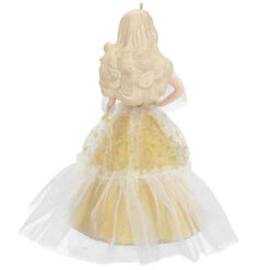 Hallmark 2023 Holiday Barbie™ Ornament -Ornament Shop White Holiday Barbie Doll Keepsake Ornament 2199QXR8209 06