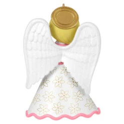 Hallmark Heirloom Angels Ornament 13 Hallmark Heirloom Angels Ornament -Ornament Shop White Pink Angel Keepsake Ornament 1699QXR8197 06