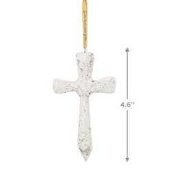 Hallmark Never Failing Love Porcelain Ornament 10 Hallmark Never Failing Love Porcelain Ornament -Ornament Shop White Porcelain Cross Keepsake Ornament 1799QHX3047 03