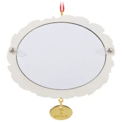Hallmark A Beautiful Year 2023 Metal Photo Frame Ornament 13 Hallmark A Beautiful Year 2023 Metal Photo Frame Ornament -Ornament Shop White Wreath Picture Frame Keepsake Ornament 1999QGO2617 06