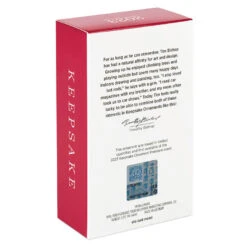 Hallmark 1953 Chevrolet® Corvette® 70th Anniversary 2023 Metal Ornament -Ornament Shop White and Red Corvette Car Keepsake Ornament 2199QXE3247 05