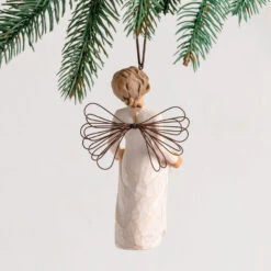 Willow Tree Sunshine Angel Ornament, 4" H -Ornament Shop Willow Tree Angel Sunflowers Ornament 28095 03