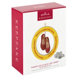 Hallmark The Wizard Of Oz™ There's No Place Like Home™ Porcelain Ornament -Ornament Shop Yellow Brick Road Ruby Slippers Keepsake Ornament 2999QXI6297 04