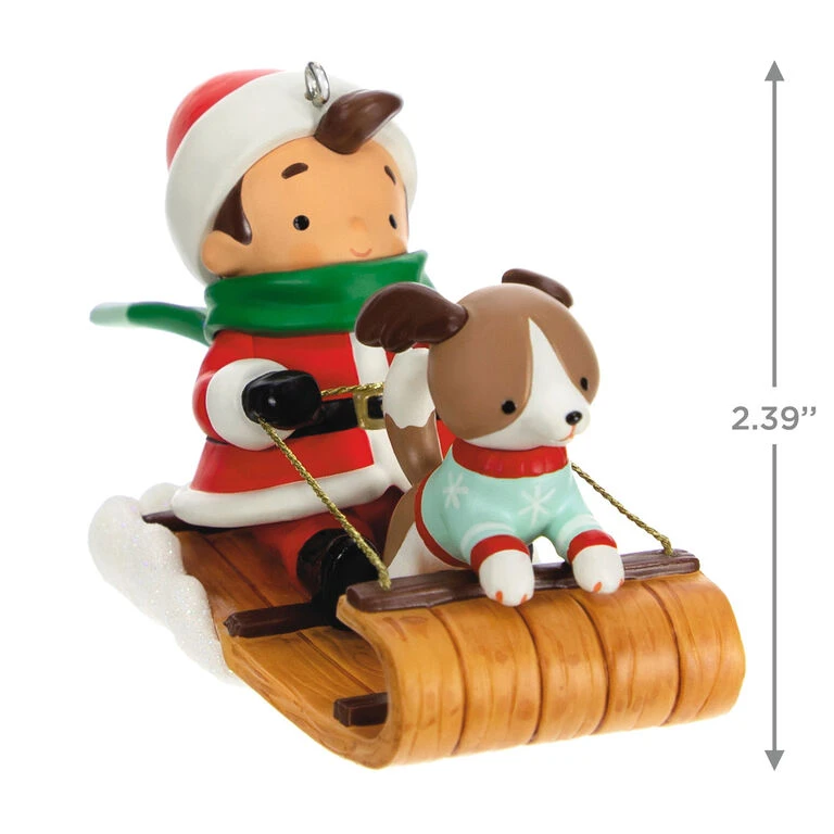 Hallmark Young Santa Ornament 5 Hallmark Young Santa Ornament - Image 3
