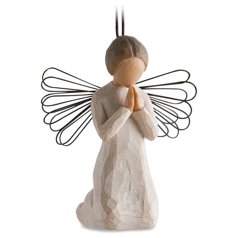 Willow Tree® Angel Of Prayer Ornament 3 Willow Tree® Angel Of Prayer Ornament