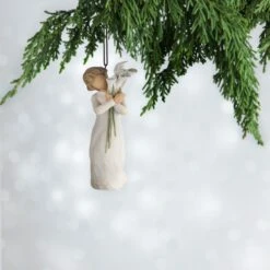 Willow Tree® Beautiful Wishes Ornament -Ornament Shop willow tree beautiful wishes ornament root 27470 1470 3